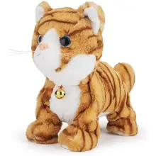 Jouet en peluche électronique interactif pour enfant, Robot animal de compagnie à commande vocale et tactile