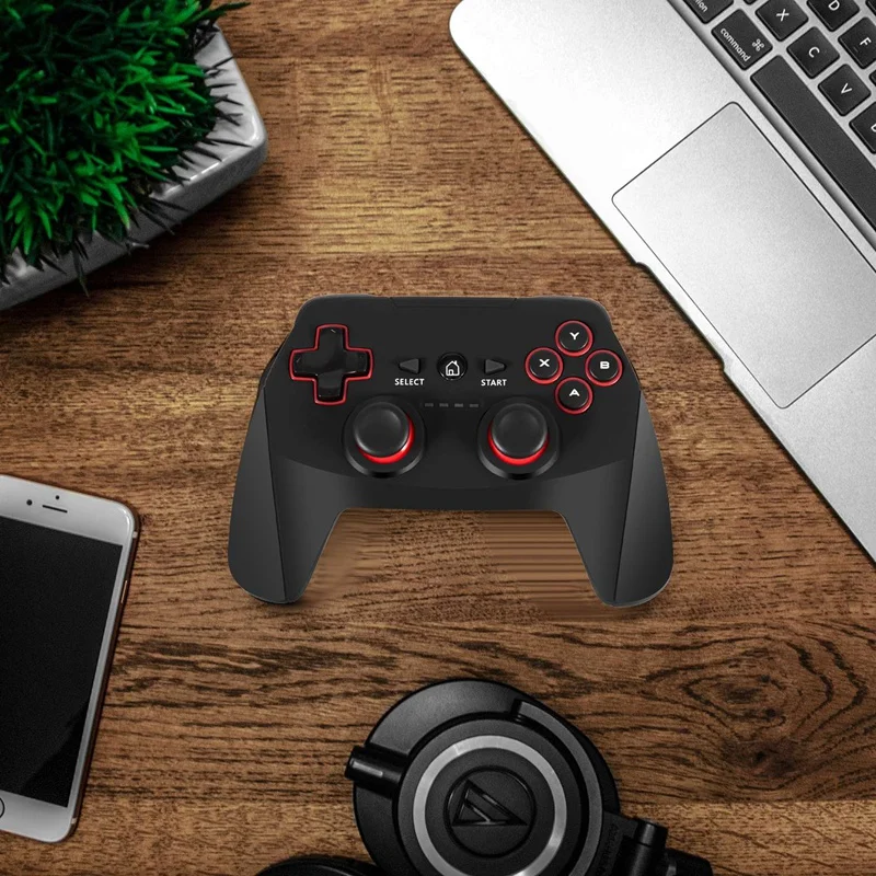 Двойная вибрация 2,4G беспроводной игровой контроллер для Ps3 игровой консоли ПК Android геймпад поддержка X-input/D-input