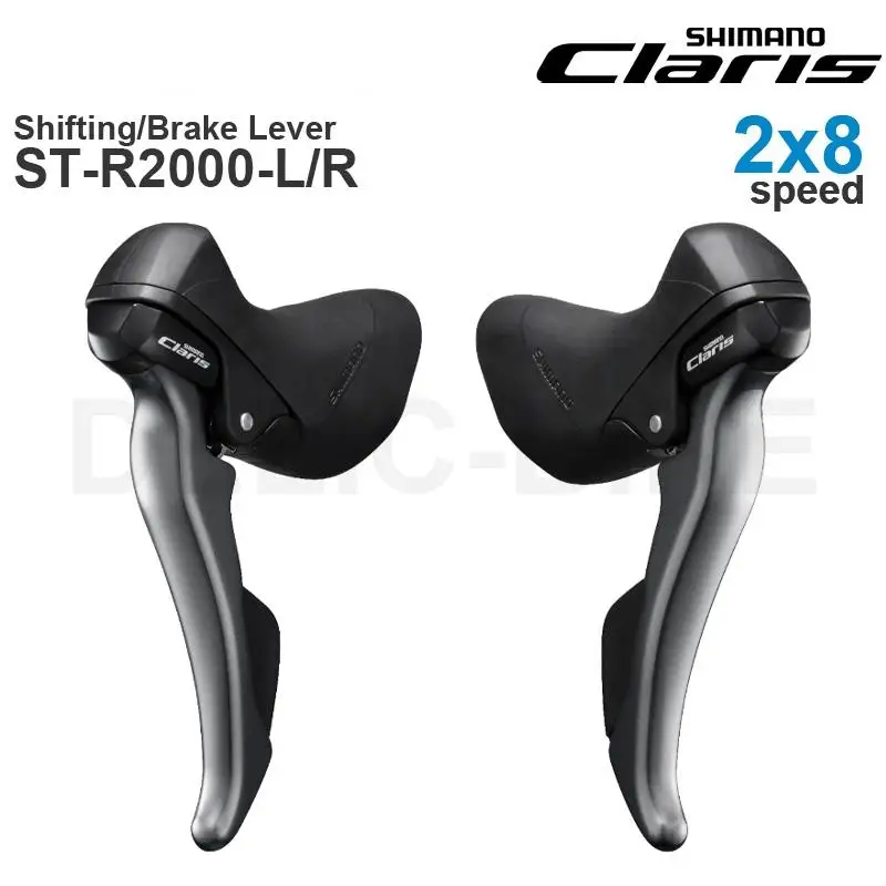 시마노 클라리스 듀얼 컨트롤 레버 ST-R2000, R2000, 2x8 스피드 시프터, 슈퍼 SLR - 2x8 스피드, 도로 ...