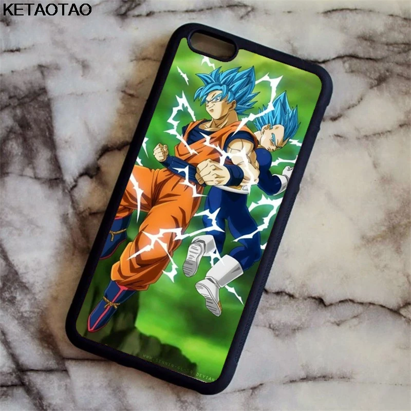 Темно-серый KETAOTAO Dragon Ball; DragonBall с рисунком из аниме «Драконий жемчуг зет» телефон чехол s для samsung S3 S4 S5 S6 S7 S8 S9 NOTE 4 5 7 8 чехол мягкий резиновый чехол из ТПУ силикона - Цвет: Темно-серый