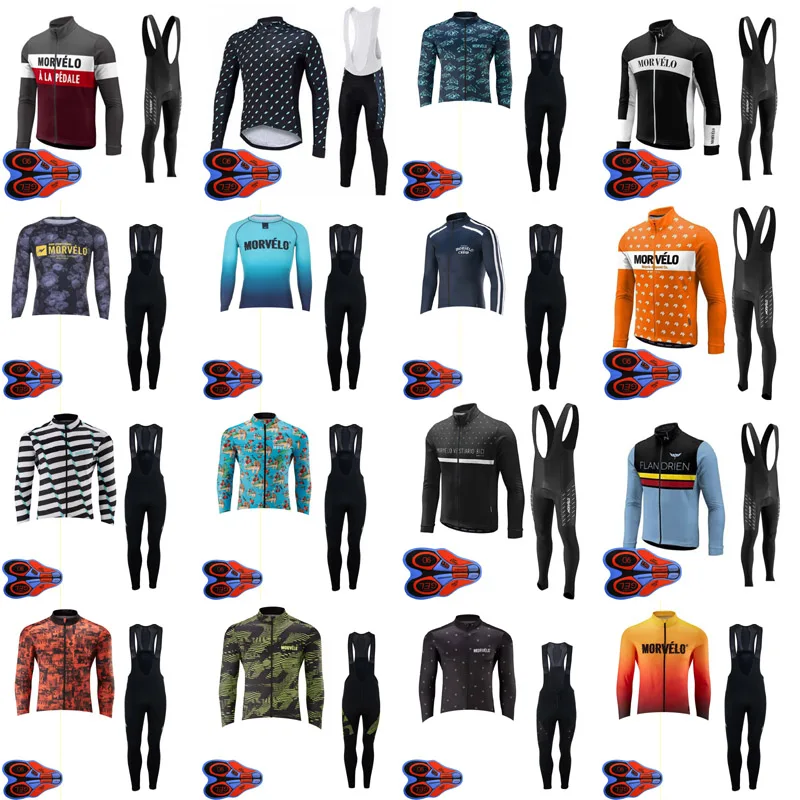 Morvelo Pro Team с длинным рукавом Майки для велоспорта Ropa Ciclismo Maillot велоодежда MTB Одежда для езды на велосипеде S45