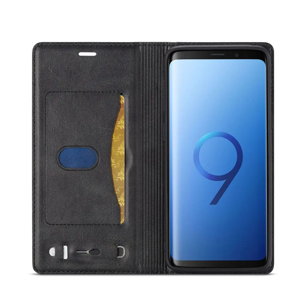 L FADNUT винтажный Чехол бумажник для телефона Samsung S20 Ultra Note9 Магнитный бампер S10 S9 S8