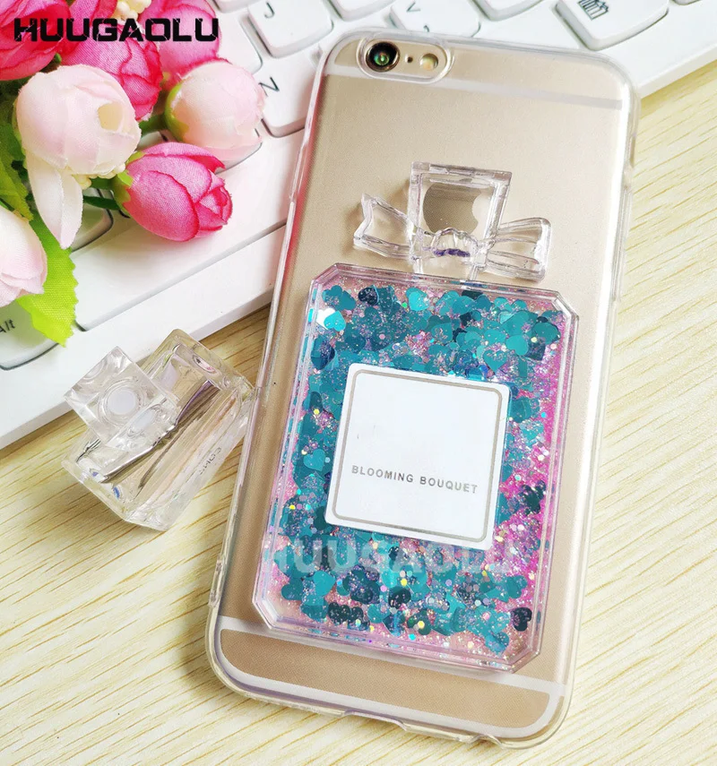 Для LG G8 G7 G6 G5 G4 G3 K50 K40 K11 K9 K10 K8 V50 V40 V30 V20 Q6 Q7 Q8 чехол Etui Coque 3D жидкости флакон духов чехол