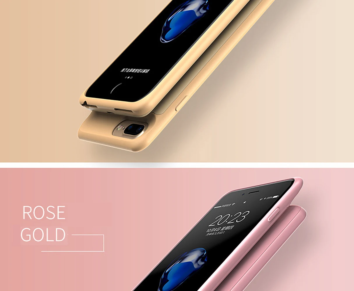 Cases de Carregador de Telefone Powerbank para Iphone Estação de Carregador de Bateria do Telefone Móvel para Iphone Case Plus 6 x 6s 7 8 17 para iphone x 6s 7 8 plus