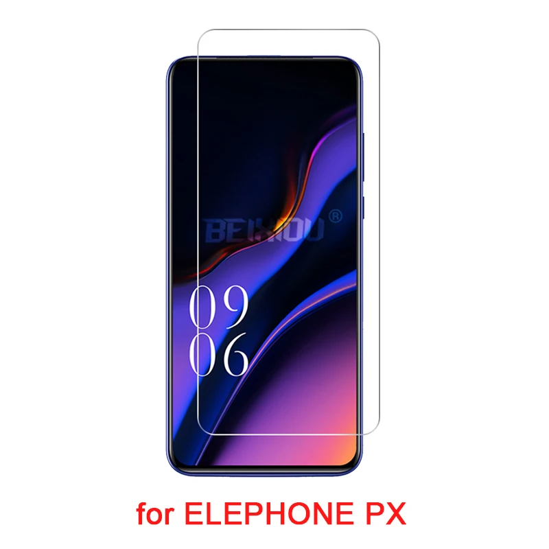 for ELEPHONE PX 2 шт Полное закаленное стекло для ELEPHONE PX защита экрана 2.5D 9h закаленное стекло для ELEPHONE PX защитная пленка - Цвет: for ELEPHONE PX