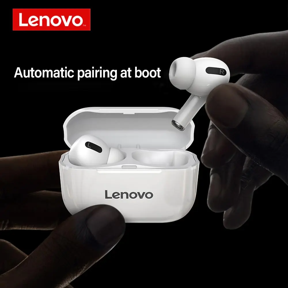 Original Lenovo LP1S TWS Wireless Bluetooth Earphone Sports Headset Stereo Earbuds HiFi Music With Mic VS lenovo LP2 Headset