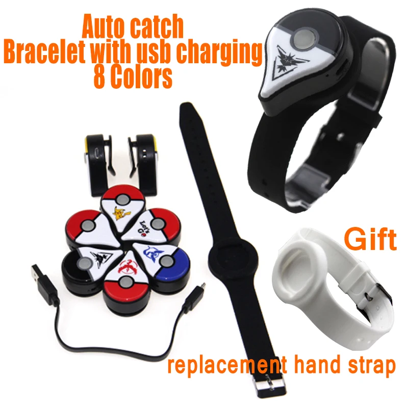 

For Nintendo Pokemongo Plus Bluet Bluetooth interactive pokemon Go plus APP pokemongo figure toys IOS/Androi USB Charging Socket
