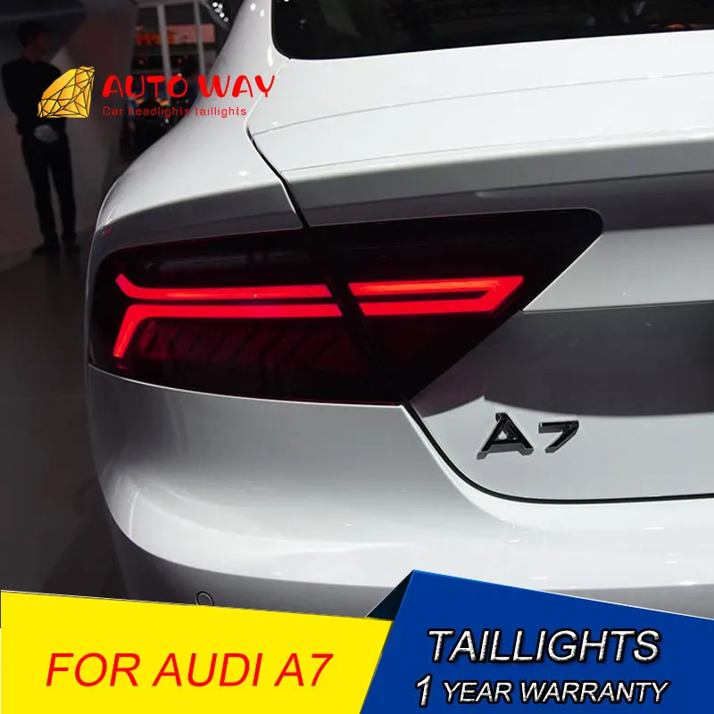 Автомобильный Стайлинг задний фонарь чехол для Audi A7 2012 2016 светодиодный багажник