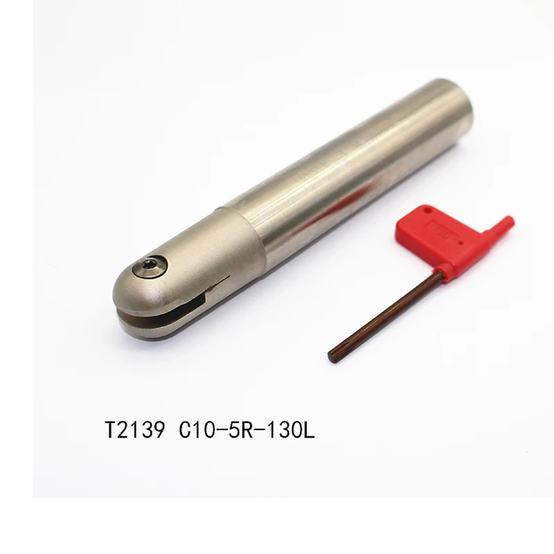 

1pc T2139 C10 5R 130L turning tool holder in high speed steel face milling cutter high quality without blade in face mills