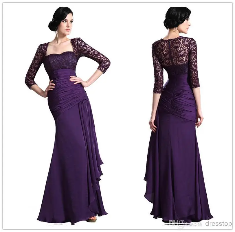 Vestido de festa сексуальные кружевные рукава вечерние шифоновые длинные вечерние элегантные женские платья для матери невесты с жакетом