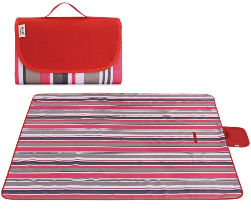 Оксфорд одеяло для пикника Водонепроницаемый подстилка пляжный с защитой от песка коврик портативный складной уличный спальный коврик коврики для барбекю