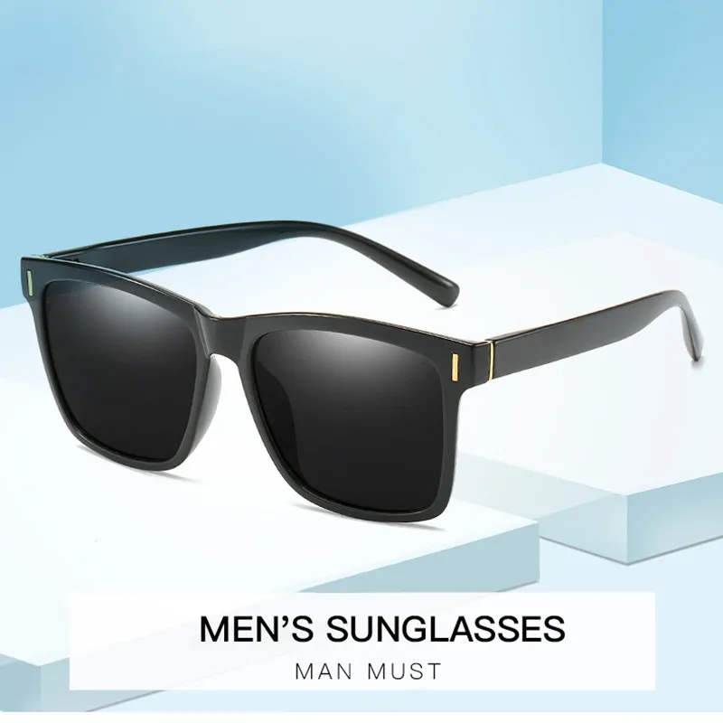 Новинка, Классические поляризованные солнцезащитные очки в ретро стиле, модные дизайнерские мужские солнцезащитные очки для вождения, роскошные женские солнцезащитные очки для путешествий