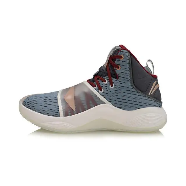 Li-Ning/мужские кроссовки для баскетбола на корте, на липучке, спортивные кроссовки с динамической подкладкой, ABPP015 SJAS19 - Цвет: ABPP015-6H