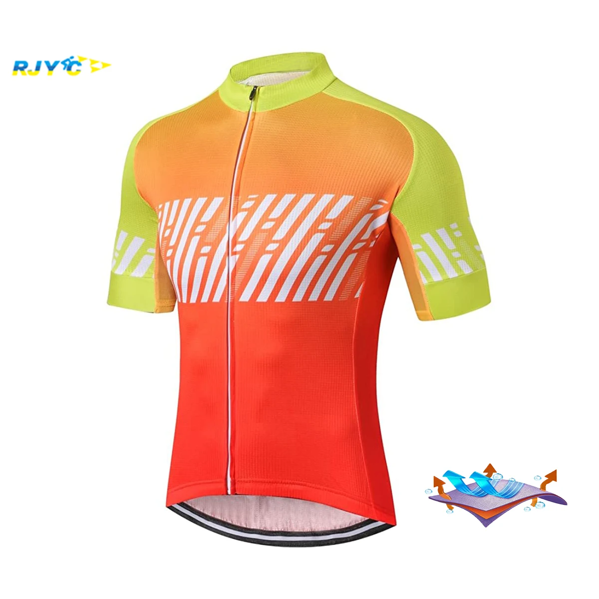 

2021 Summer Men MTB Cycling Jersey Breathable Mountain Bicycle Clothing Quick-Drying UV Protection Men's Cycling Shirt