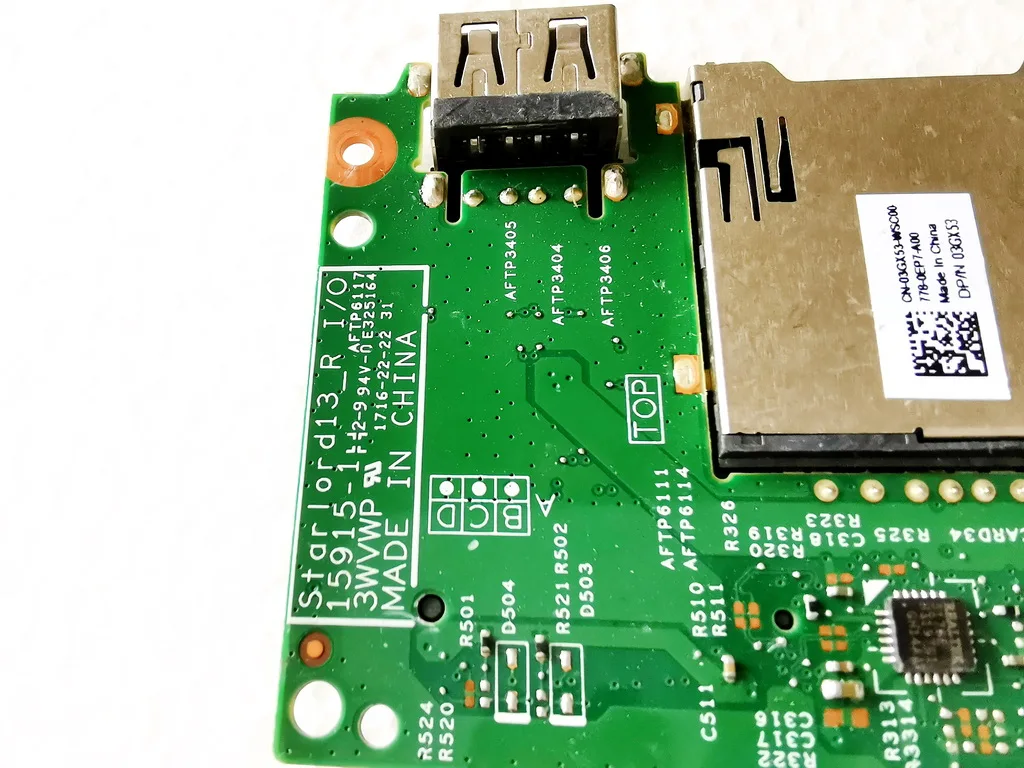 Для Dell 5368 5378 USB доска 5368 5378 Starlord13 15915-1 3WVWP CN-03GX53 испытанное хорошее