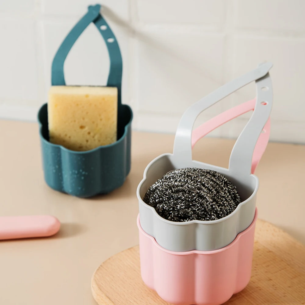 

Kitchen Sink Drain Rack Sponge Soap Debris Rack Plastic Hanging Storage Basket Faucet Organizer Shelf Portable Home Kitchen Tool