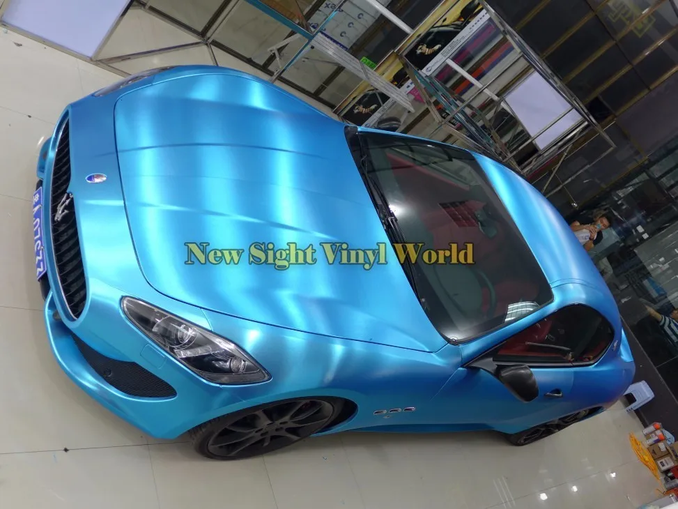 Matte-Chrome-Brushed-Aluminum-Blue-Vinyl-Wrap (22)