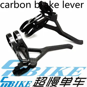 

52g Aceoffix Carbon Fabric Brake Lever for Brompton Bicycle Accessories