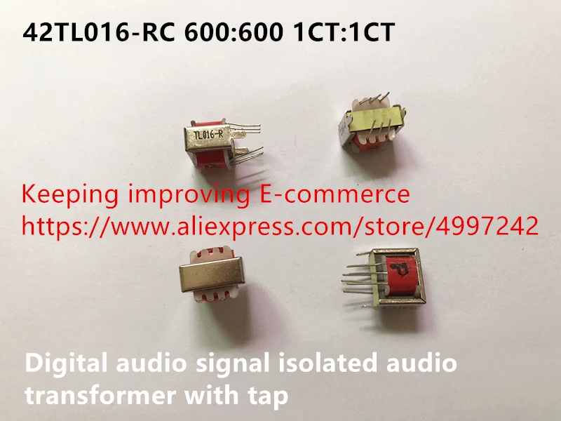 Оригинальный новый 100% 42TL016-RC 600: 600 1CT: 1CT цифровой аудио сигнал изолированный аудио трансформатор с tap