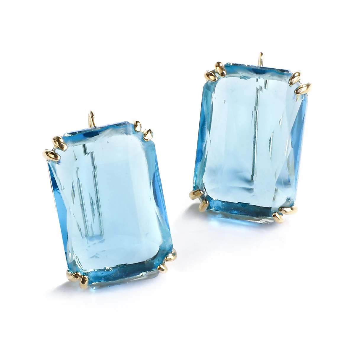 AMORCOME ярких цветов в Корейском стиле с украшением виде кристаллов серьги капель