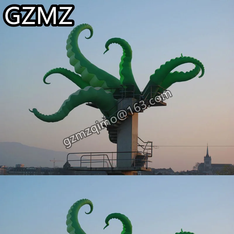 

MZQM Giant Inflatable Tentacles Multi-size Decorative Inflatable Octopus Leg for Event and Show