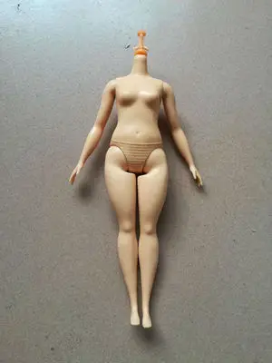 beige fat body Оригинальная DIY кукла игрушка тело для принцессы девочки мульти-шарнир подвижное обнаженное туловище для куклы 1/6 игрушка кукла тело девочка подарок с кукольными головками - Цвет: beige fat body