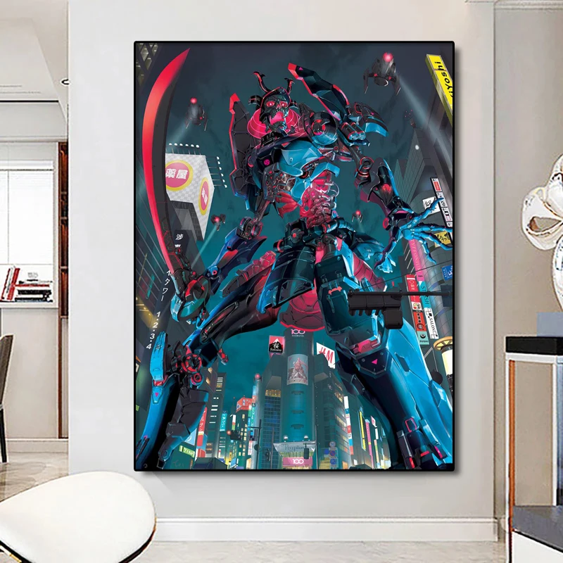 

Картина на холсте, настенное искусство, Постер аниме для женщин, HD-игры, сексуальная красота, изображение воина, современное искусство, абстрактные украшения для дома