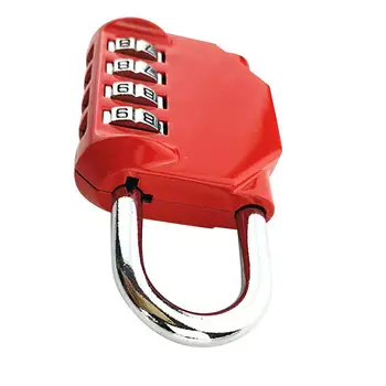 

Creative Combination Lock 4 Digit Anti Rust Padlock Weatherproof Gate Outdoor Storage Lock Set Padlock M4N9