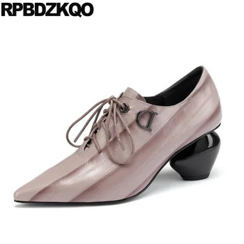 

designer heels women luxury 2019 pumps 10 42 plus size high 4 34 european thick medium pointed toe shoes genuine leather quality