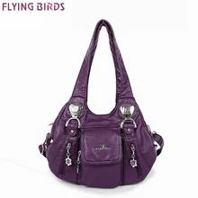 Моющаяся дамская сумка из искусственной кожи, однотонная женская сумка, различные цвета, на одно плечо, Диагональная Сумка ZF10182