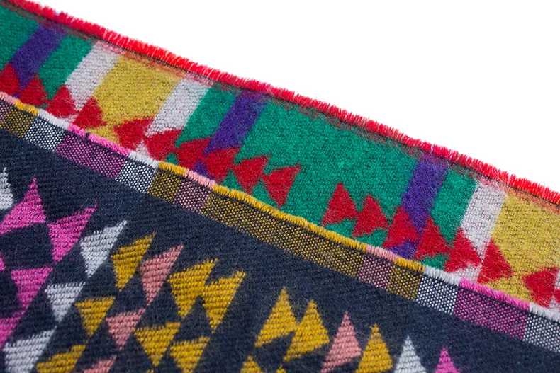 Boho зимнее клетчатое плюшевое одеяло Толстовка Шерпа трикотажная камуфляжная ткань толстовка с капюшоном милая мягкая офисная дорожная шаль для взрослого одеяло s
