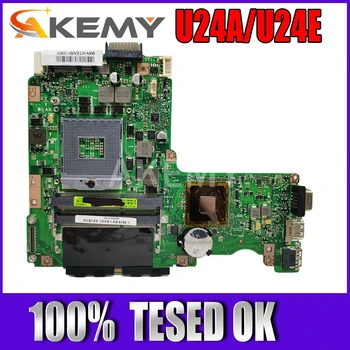 

U24E mainboard REV2.0 For ASUS U24 P24E U24E U24A Laptop motherboard HM65 DDR3 MAIN BOARD 100% Tested