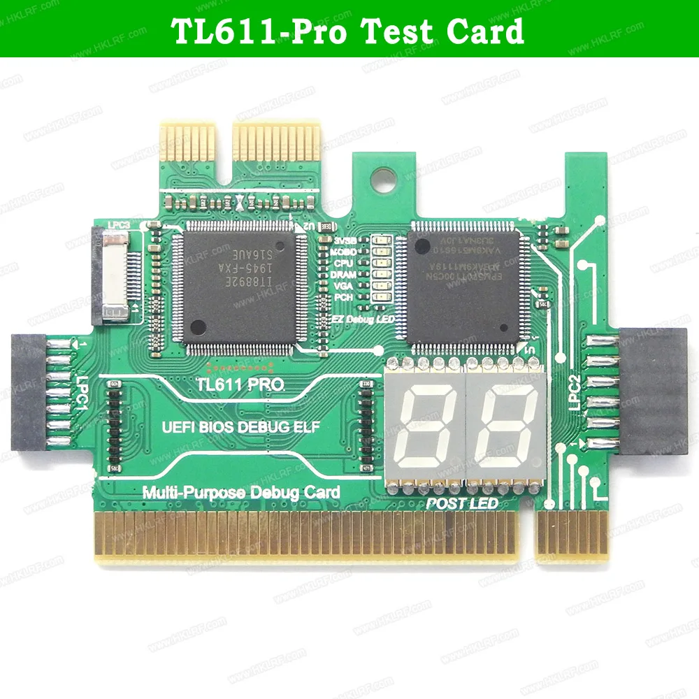TL611 Pro LPC DEBUG Тестовая карта PCI E многофункциональная материнская плата