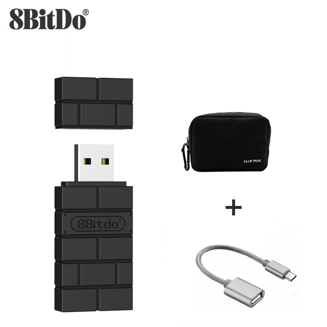 USB Wireless Receiver Bluetooth Adapter for PS5 PS4 Xbox Series X/S 8bitdo Bluetooth Controllers for NS Switch Windows