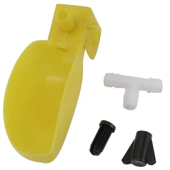 

50 Pcs Poultry Feeding Supplies Quail Water Drinking Bowl Chicken Quail Pigeon Bird Suspension Drinking Fountain