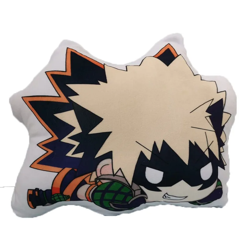 35 см мягкие плюшевые игрушки мой герой Academy подушка милый аниме Bakugou кацуки Todoroki Shoto Midoriya izku Bolster Boku подарки