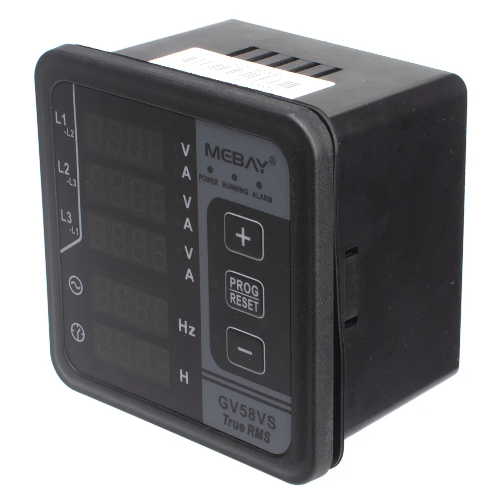 Mebay GV58VS Engine Digital Multi-functional Meter Current&Voltage Test For Three-phase Generator Parts And Accessories