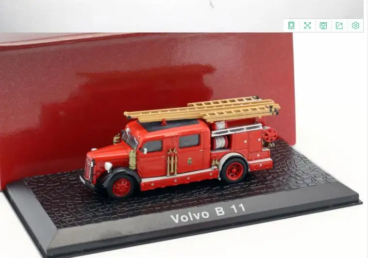 1: 72 сплав высокая модель машины, B 11 с изображением пожарной лестницы грузовик, оригинальная упаковка коллекция подарочных игрушек