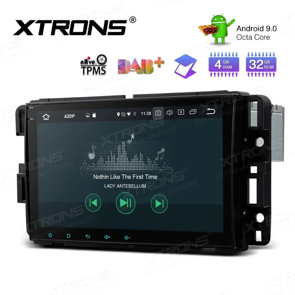Best 8" Octa-Core Android 9.0 Pie OS Car Multimedia Navigation GPS Radio for Hummer H2 2008-2009 with Car Play Function Support 2