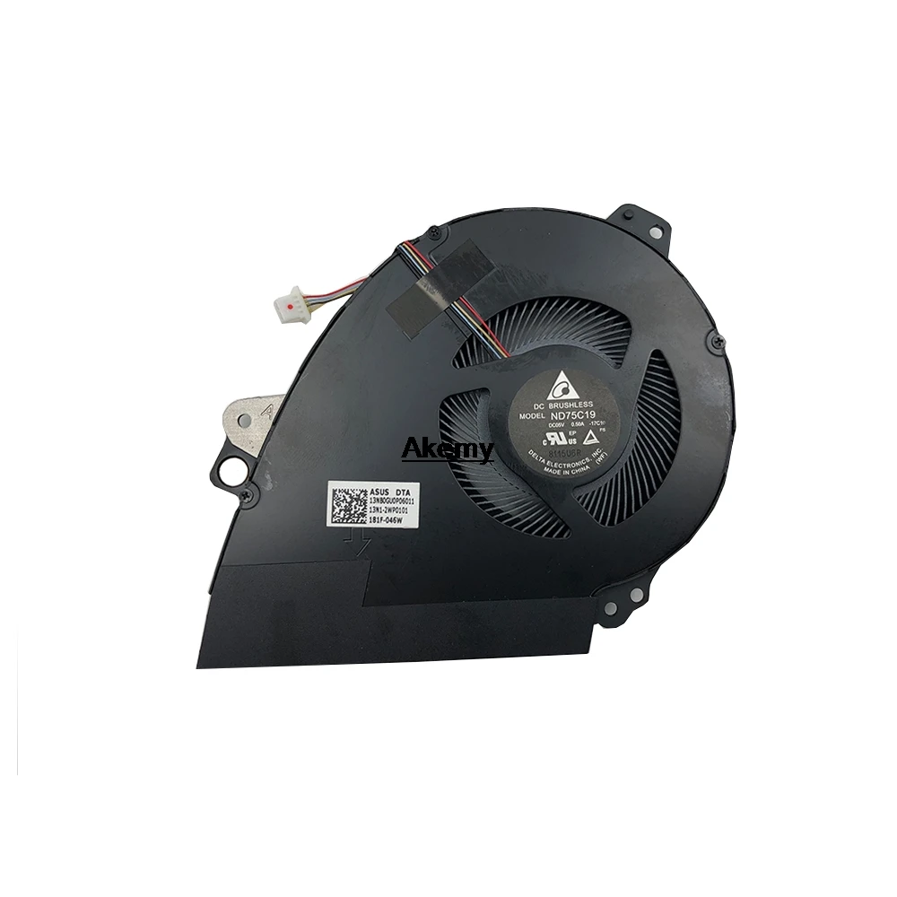 Ноутбук процессор/GPU охлаждения радиатора Вентилятор Для Asus ROG zephyрус GX501V GX501VI GX501VS ND75C18-17C09 ND75C19-17C10