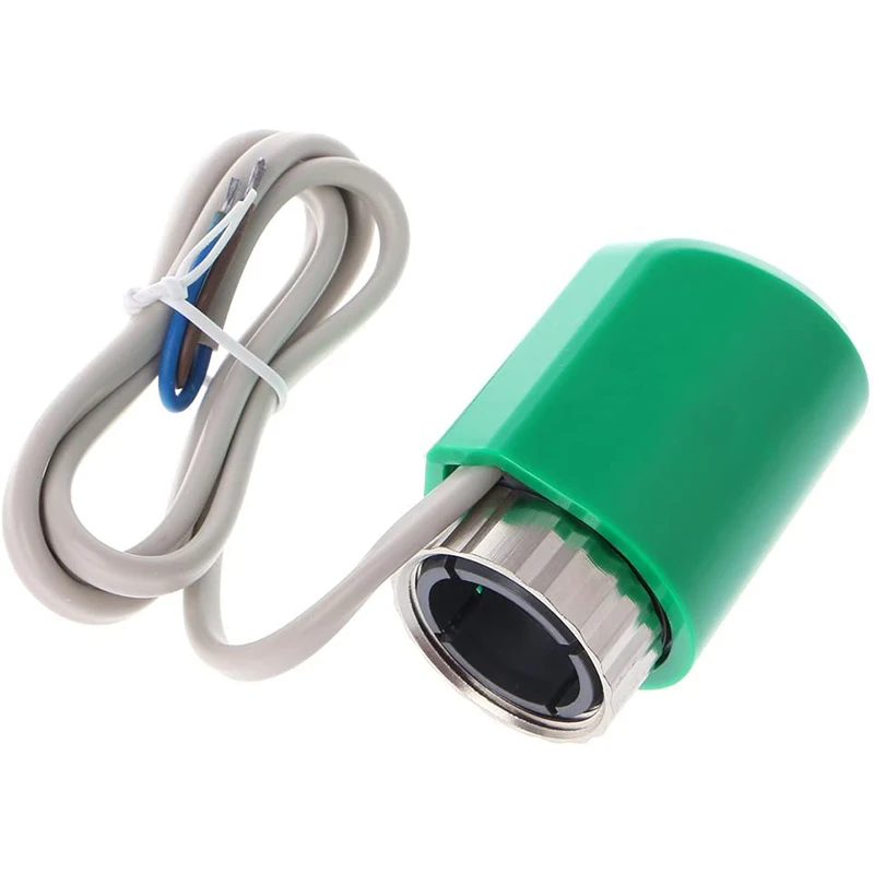 220V NO NC Electric Thermal Actuator Valve Head for Thermostat Manifold Underfloor Heating Radiator Normally Open Close IP54