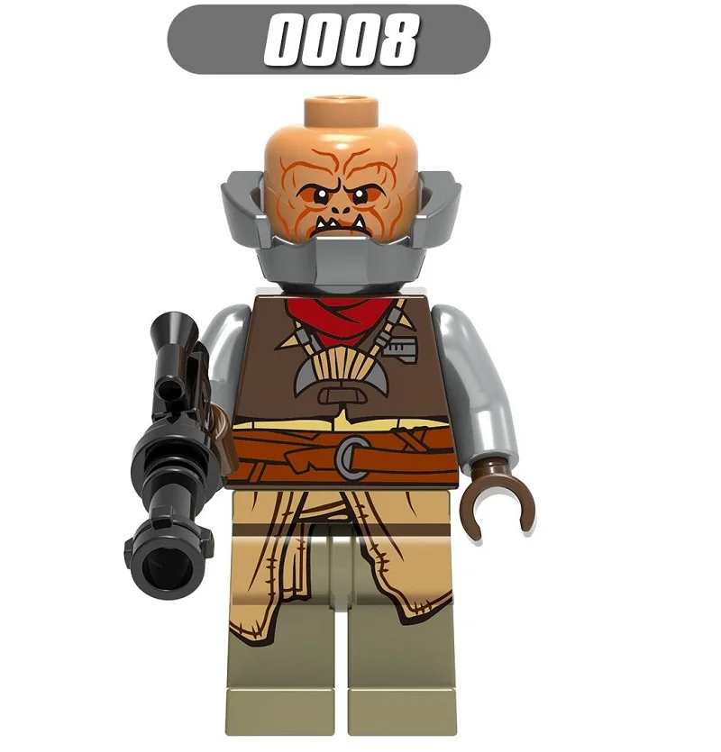 Строительные блоки Wars The Man Rhoda Poe Dameron Sith Stormer Raider Kara Dunn Empire механический робот Кирпичи подарок для детей игрушки GH0001