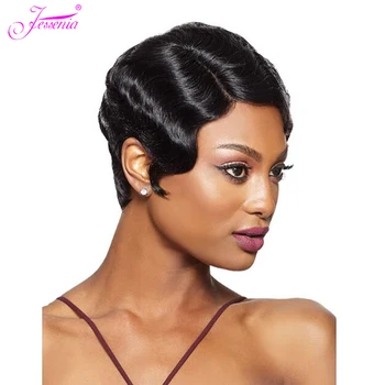 

Water Wave 4x4 Lace Closure Wig with Baby Hair for Black Women Malaysia 150% Density Remy Hair perruque malaisienne Human wigs
