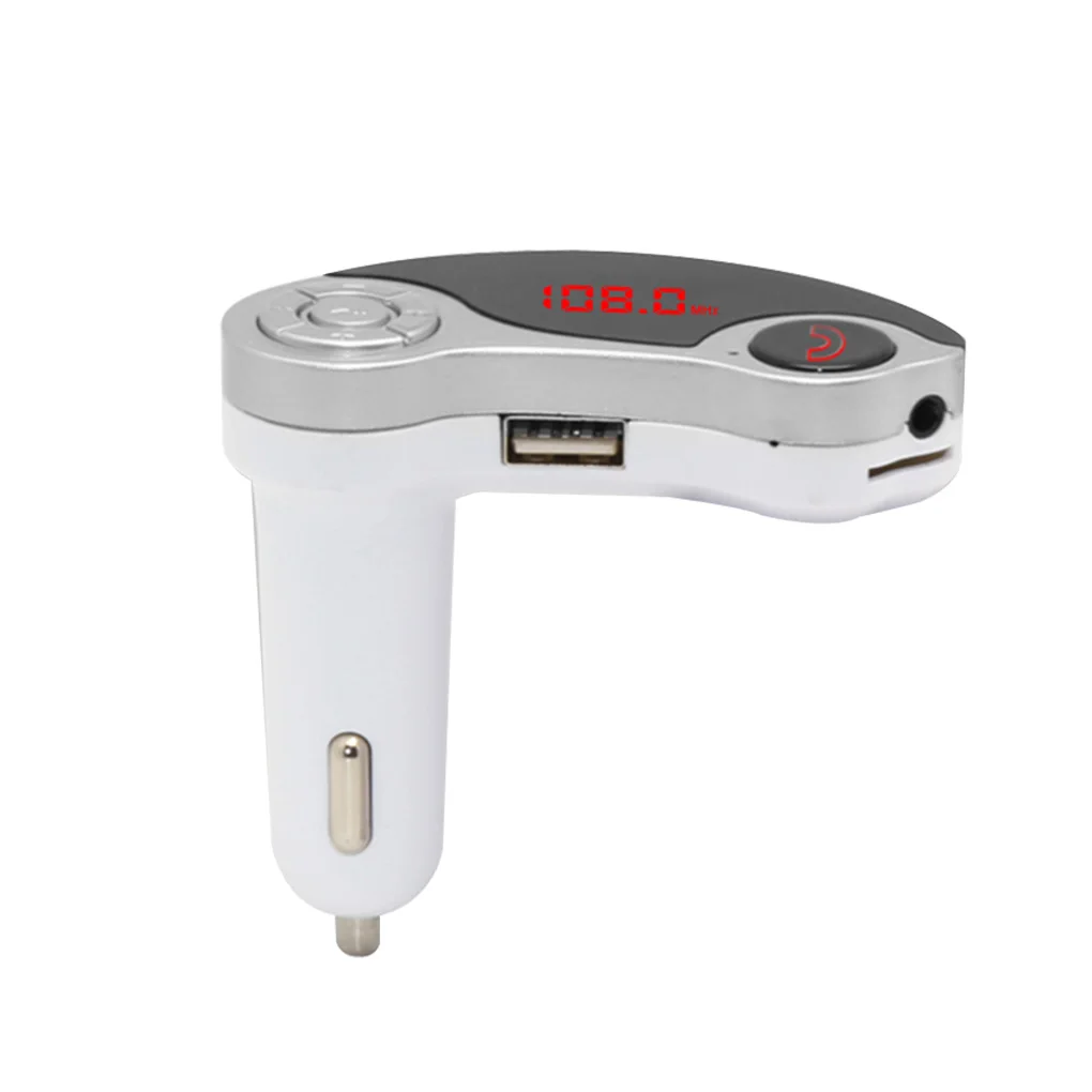 Мини Bluetooth 3,0 USB Автомобильное зарядное устройство для телефона fm-передатчик беспроводной автомобильный комплект MP3 музыкальный плеер Поддержка TF карты - Формат цифровых медиаданных: 3