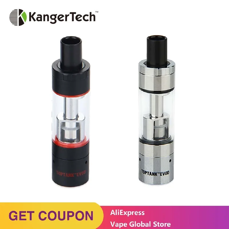 Оригинальный клиромайзер Kanger Toptank EVOD емкость 1 7 мл электронная сигарета