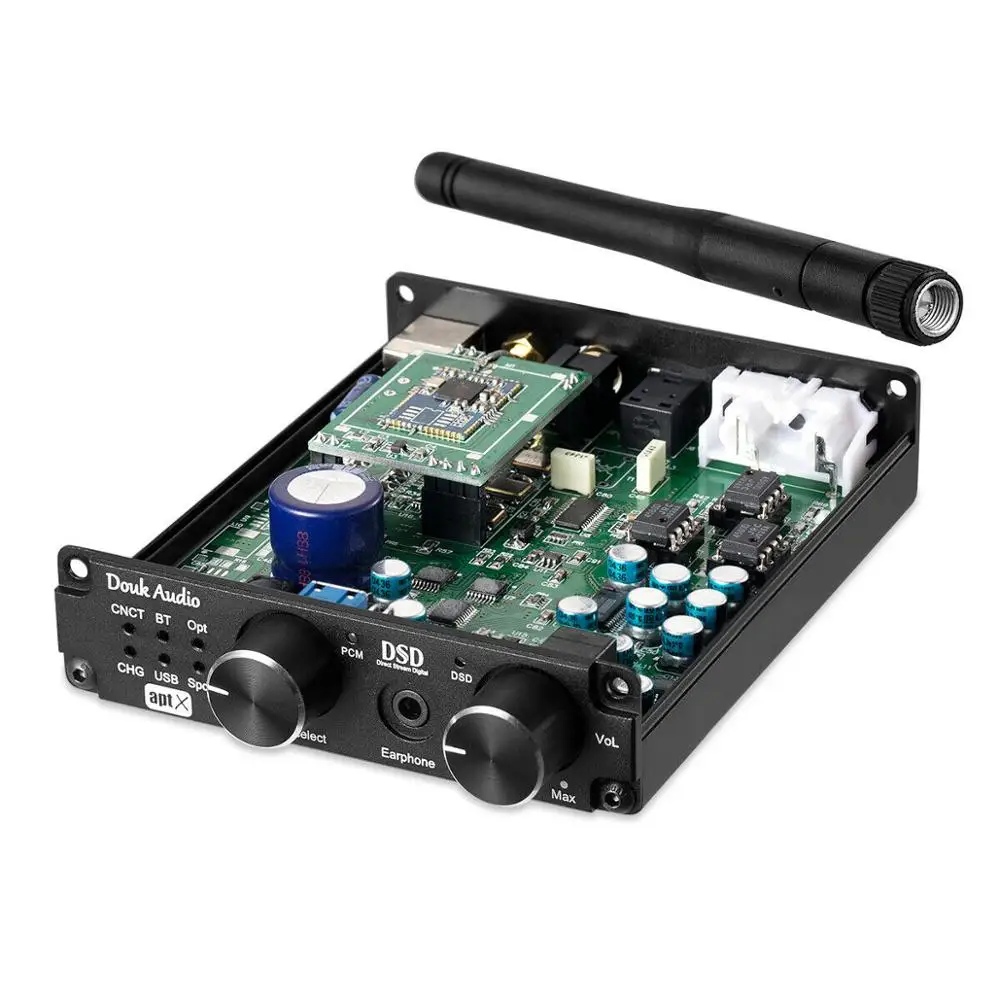 Мини Bluetooth 5 0 USB XMOS DAC DSD256 PCM384K Декодер Усилитель для наушников приемник APTX