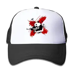 HNYL шапки панда дети малыш Регулируемая Snapback сетки задняя крышка мяч кепки Хэллоуин