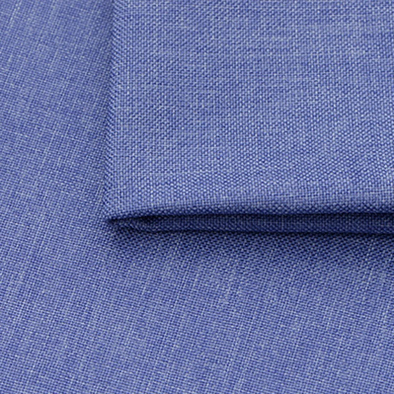 1x1.5m Linen Fabric Cloth DIY Apparel Sewing Fabrics for Patchwork Sofa Cloth Coat Clothes Needlework Handmade Fabric Material - Цвет: Синий