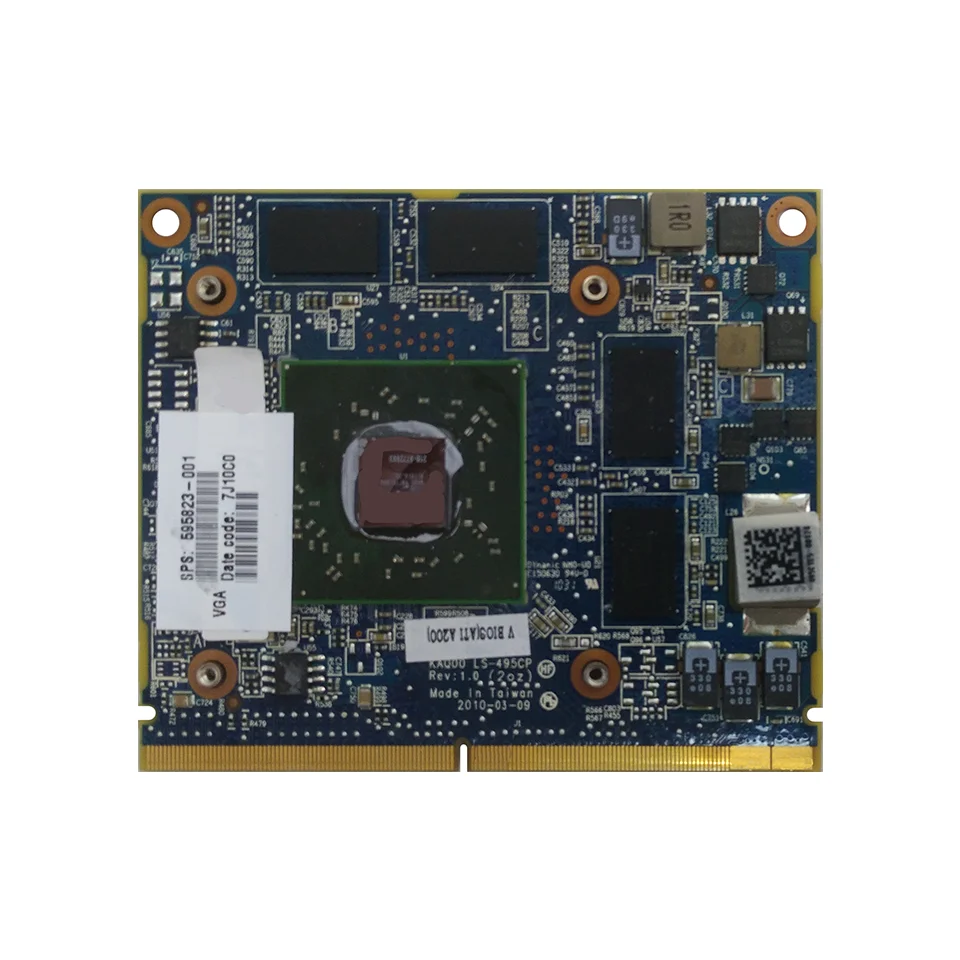 Видеокарта FirePro M5800 GDDR5 1 ГБ с X кронштейном 216 0772003 для HP Compaq 8540P 8540 Вт 8560 8570 8760 100%