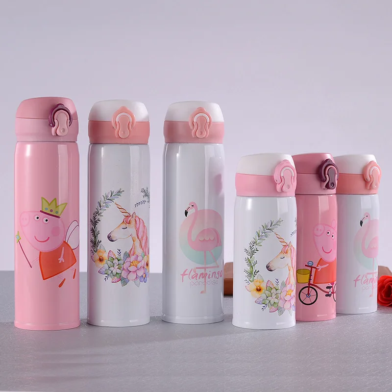 

Hot Sales Insulated Stainless Steel Bottle Bounce Cup Unicorn Cup Creative Car Mounted Glass Business Gift Cup